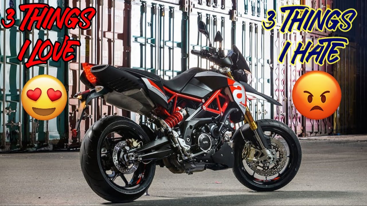 3 COSE CHE AMO e 3 COSE CHE ODIO della APRILIA DORSODURO 900 [ENG SUB]