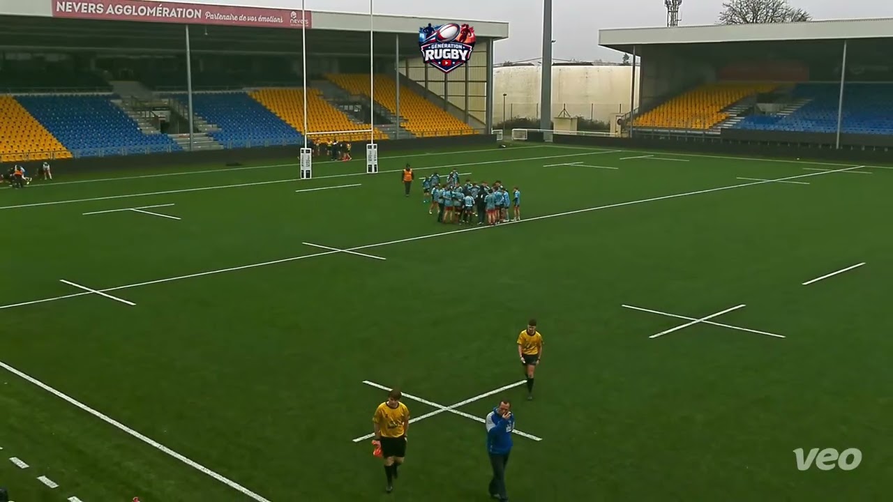 Match Rugby M14 Garçon TNN Jura vs Yonne génération 2012/2013