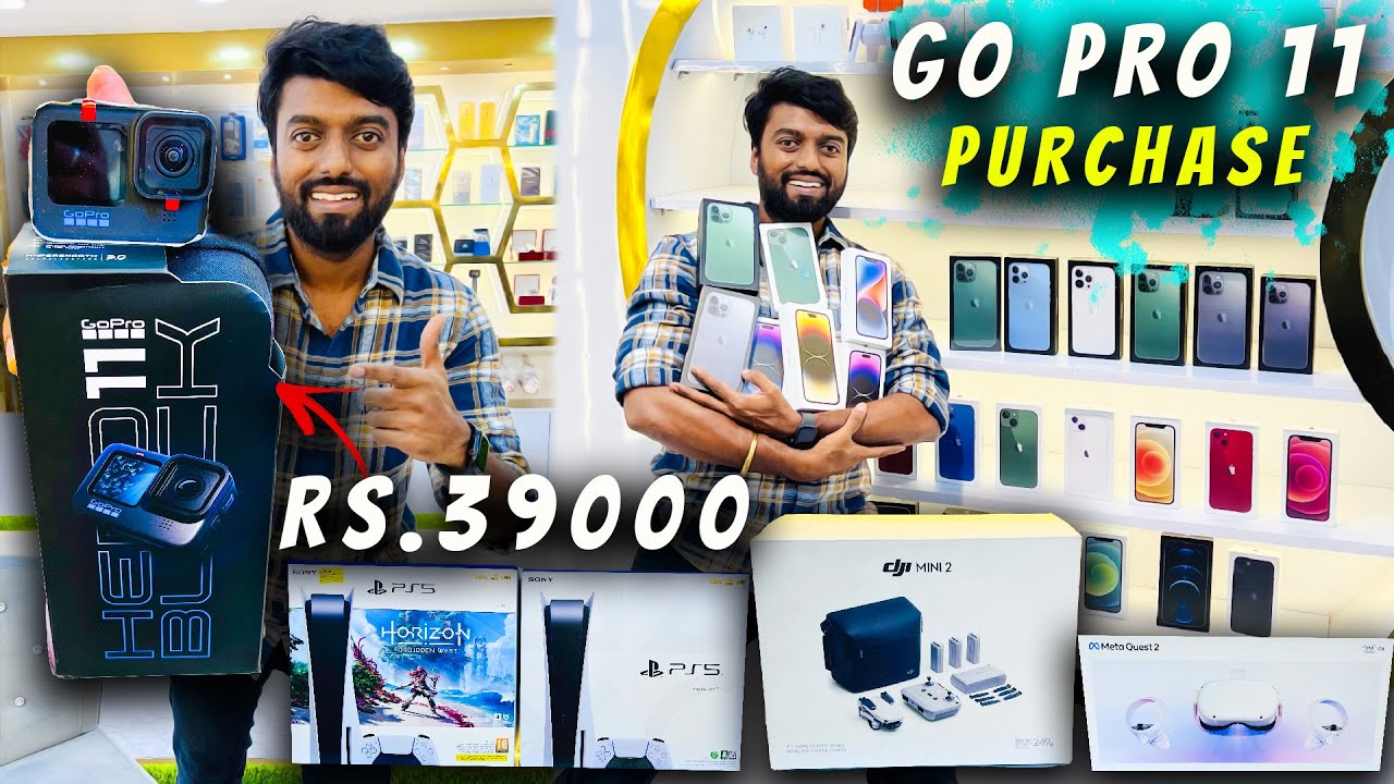 Dubai's Lowest Price Iphones & Electronics in Chennai - My New Gopro 11 Lowest price | DAN JR VLOGS