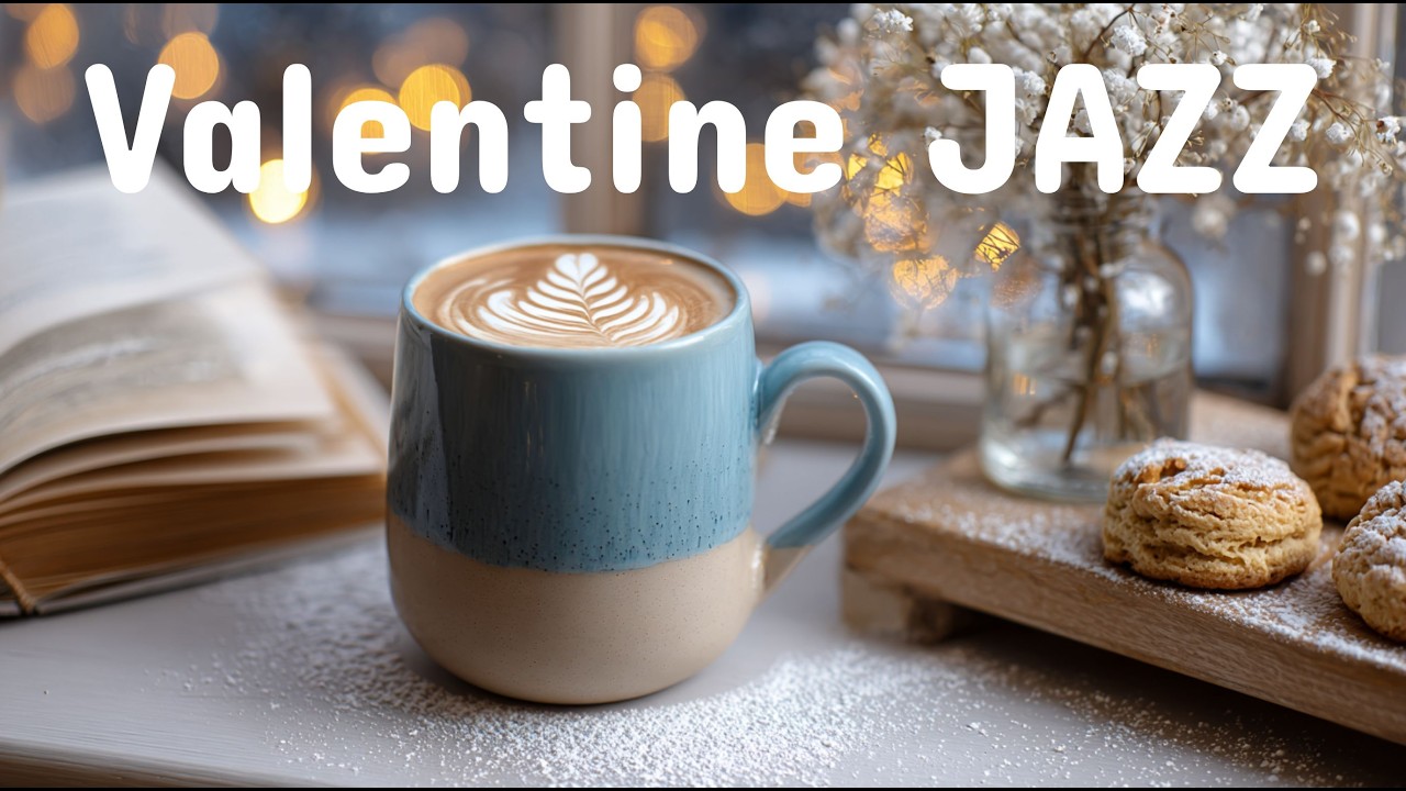 Valentine Cafe Smooth Jazz ☕ Cozy Coffee Time & Gentle Grooves