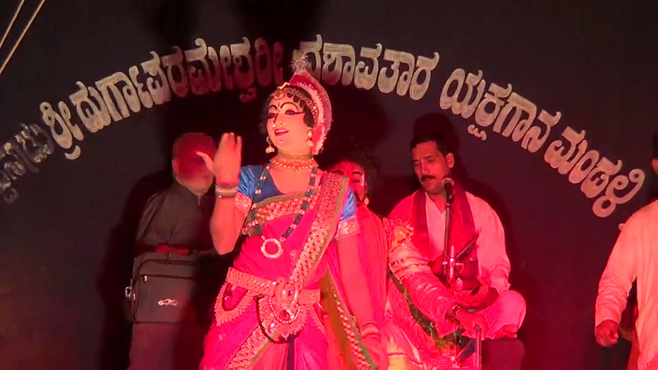 Yakshagana -- Tulu - Banatha bangar - 4 - Doora dayeg... Perla - Rajesh Nitte