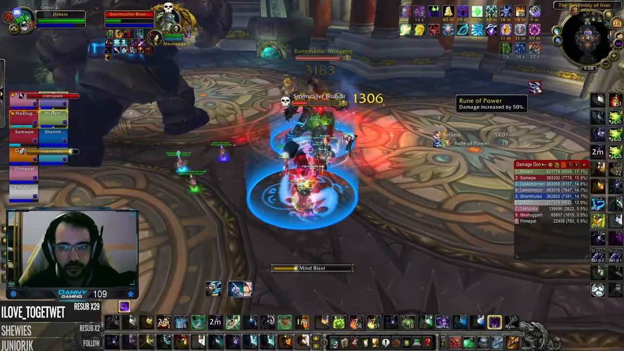 Shadow Priest DPS HARD MODE 10man Ulduar | WotLK Classic