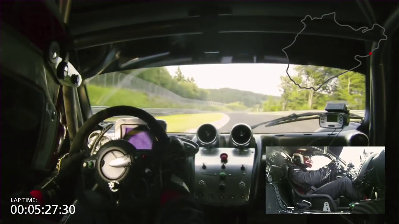 Pagani Zonda R - Nurburgring lap
