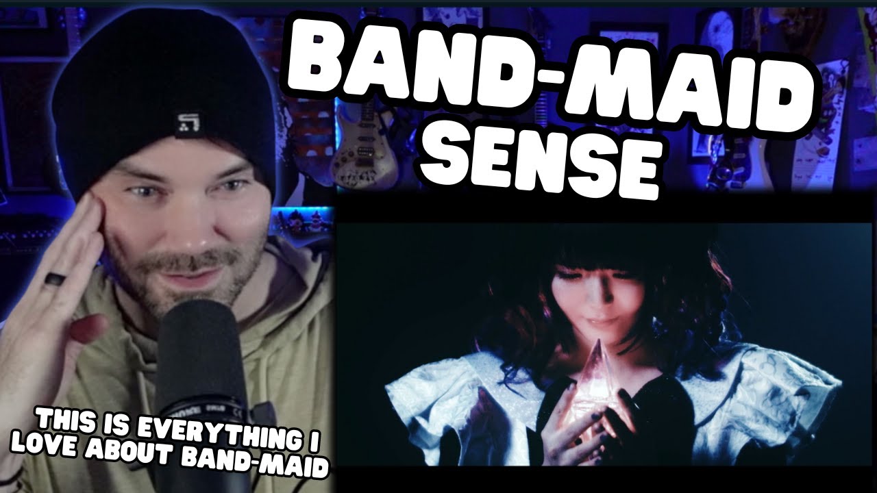 Metal Vocalist First Time Reaction - BAND-MAID / Sense (Official Music Video)