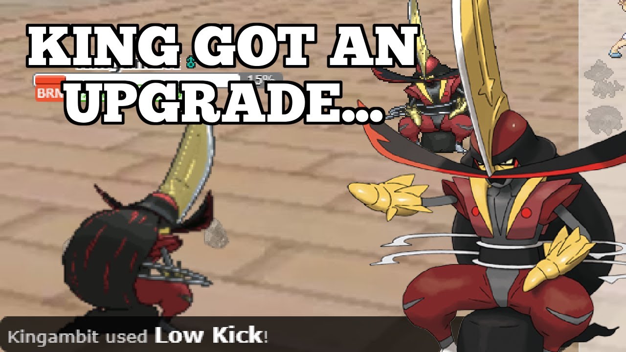 KINGAMBIT FINALLY HAS AN ANIMATED POKEMON SHOWDOWN MODEL... I HAD TO USE IT!