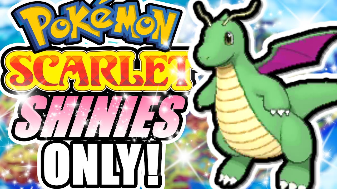 Pokémon Scarlet Hardcore Nuzlocke — только для блестящих покемонов! (Без предметов, без прокачки)