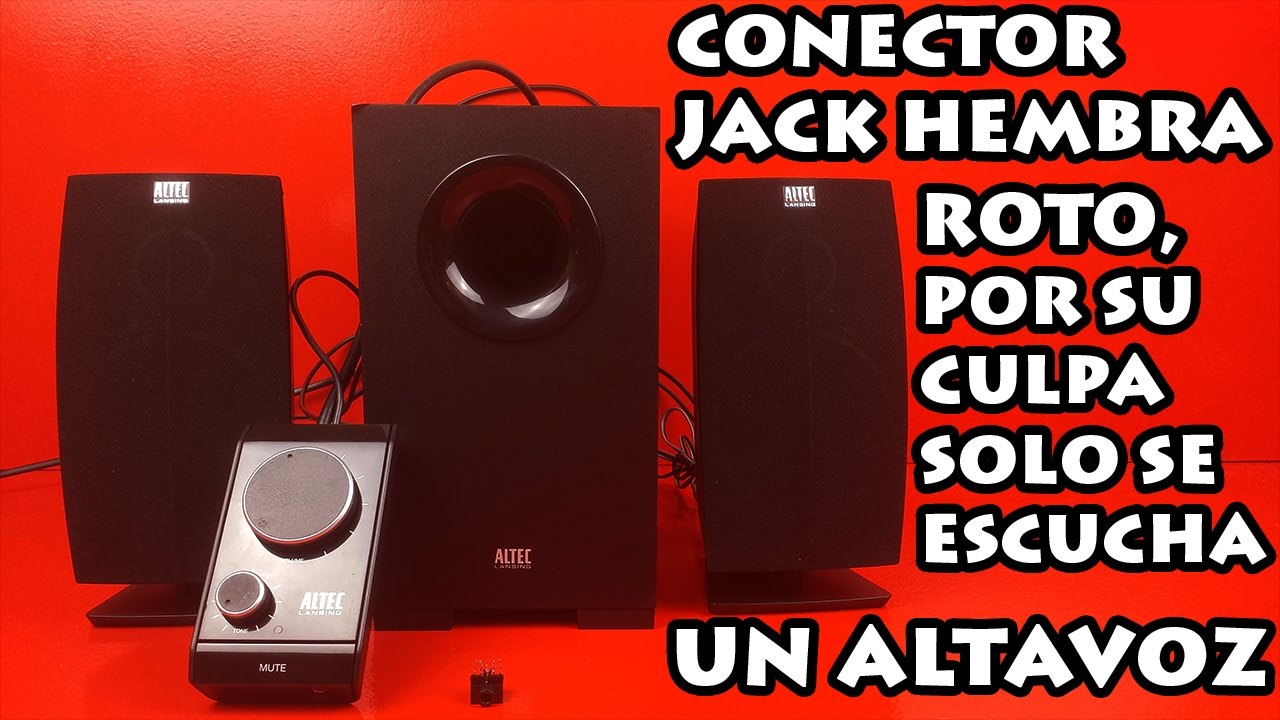 REPARAR EQUIPO de SONIDO - Que Solo Suena un Altavoz