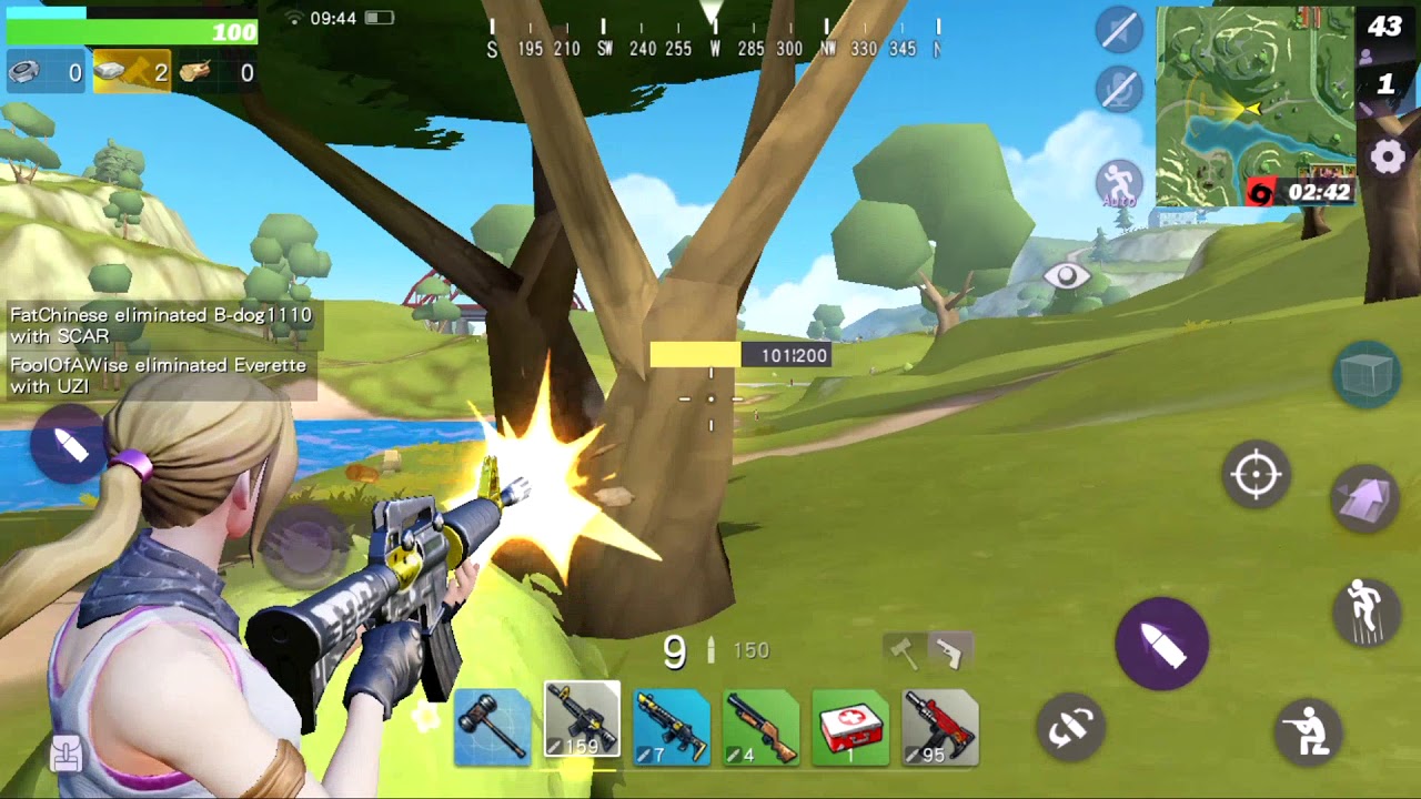 FortCraft Gameplay Android / iOS (PUBG + Minecraft ???!)