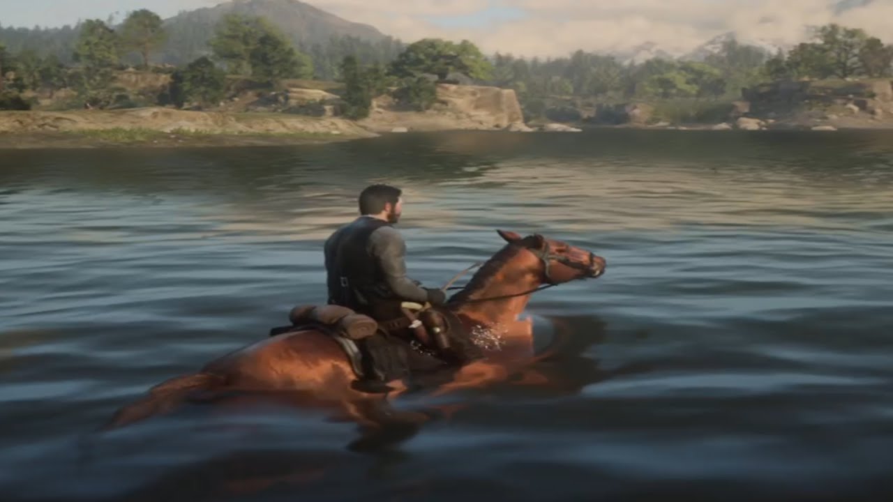 Can your horse swim in rdr2? 