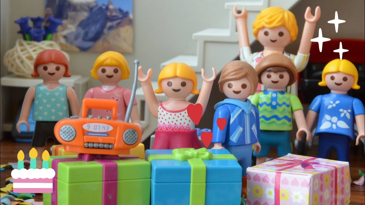 Playmobil Film deutsch Anikas Geburtstag// DIY Roomtor in Anikas Haus