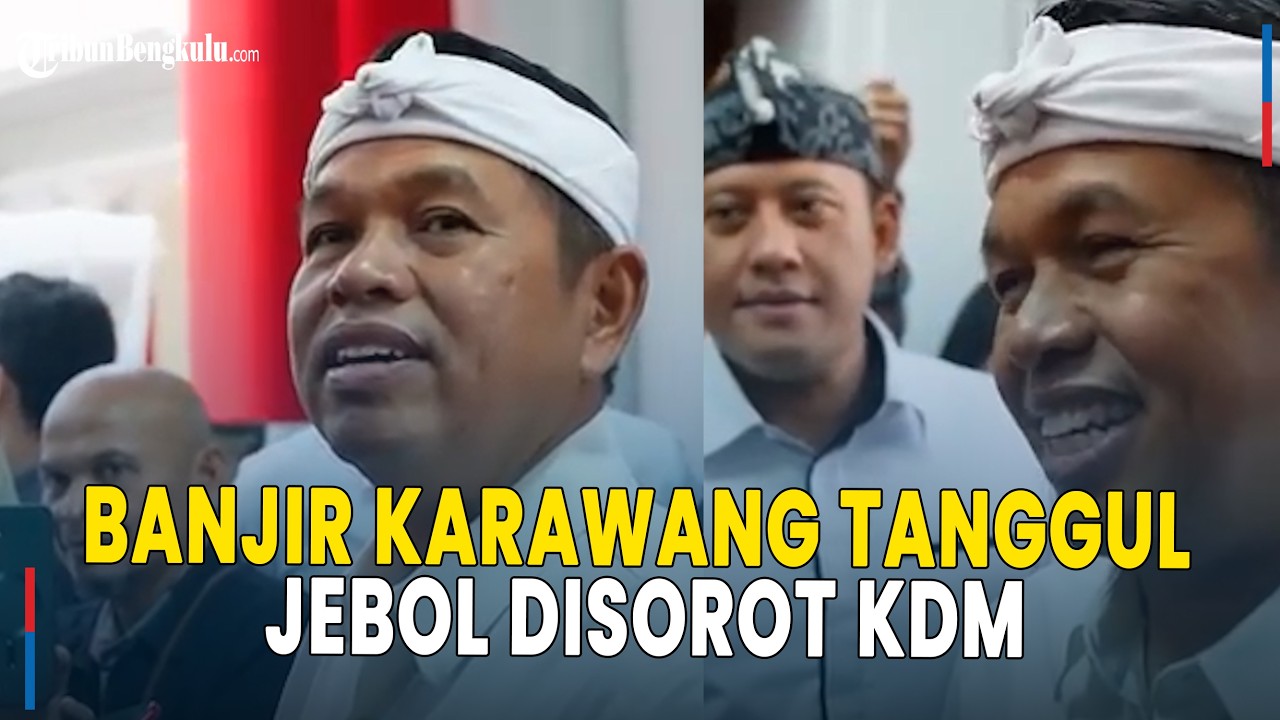 Kang Dedi Mulyadi Soroti Banjir Karawang, Tanggul Jebol & Solusi BBWS Disinggung