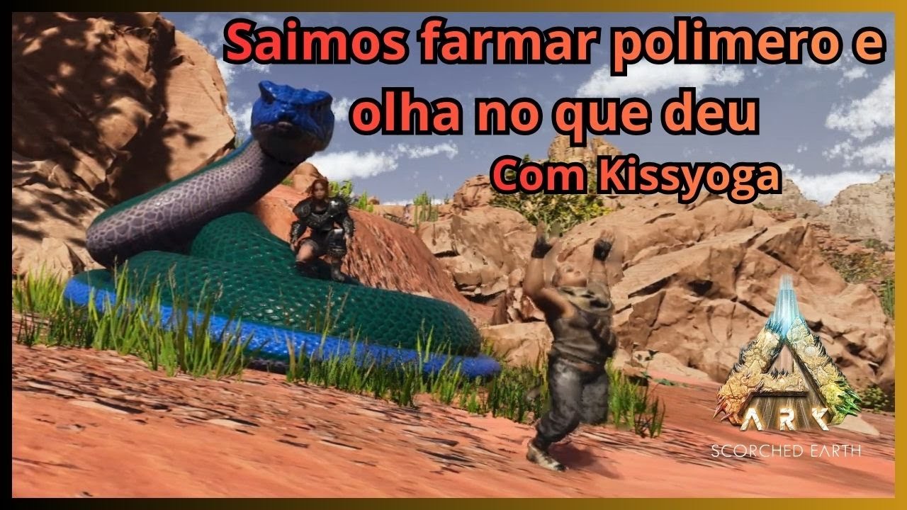 Fomos farmar polimero e olha do que deu - com @kissyoga - Mapa Scorched Earth