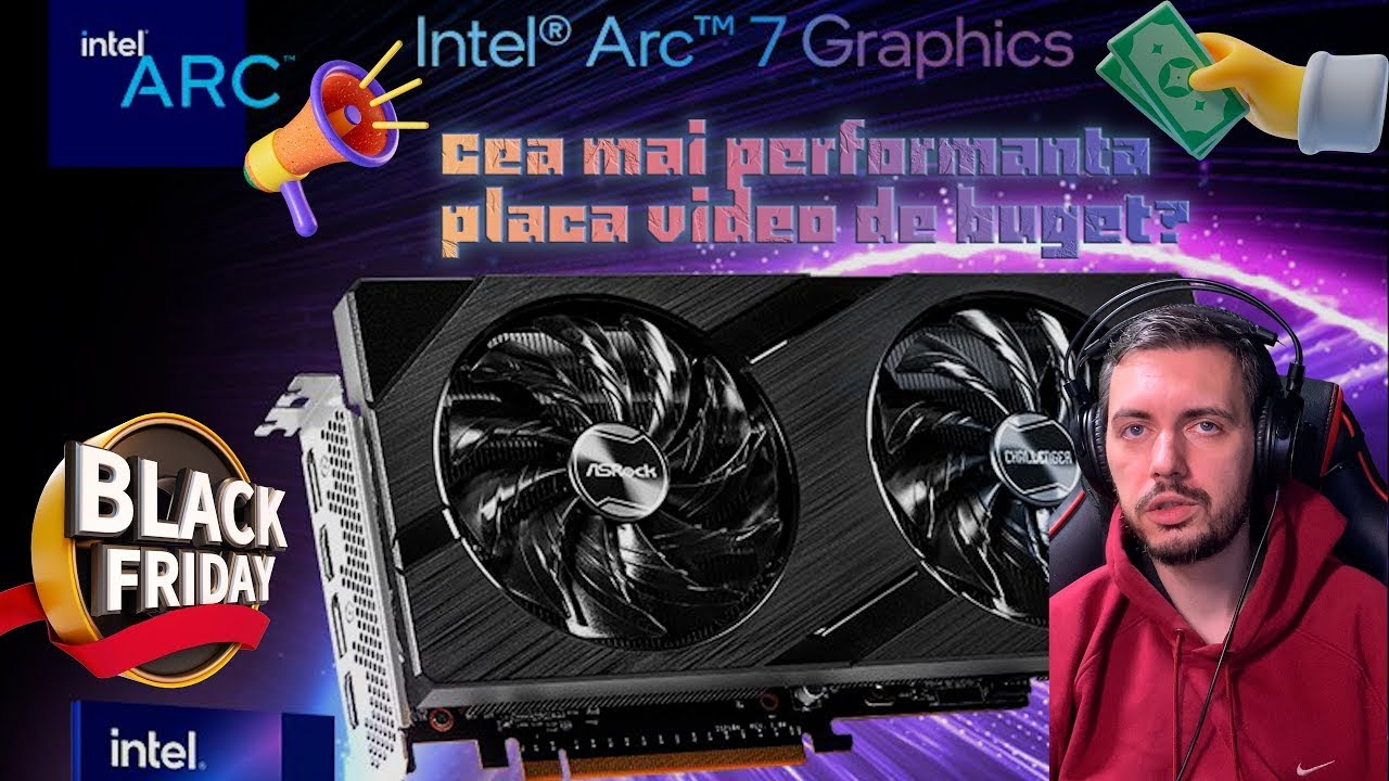 Intel Arc a750 Asrock Unboxing, Review, Teste - Cea mai performanta placa video de buget?