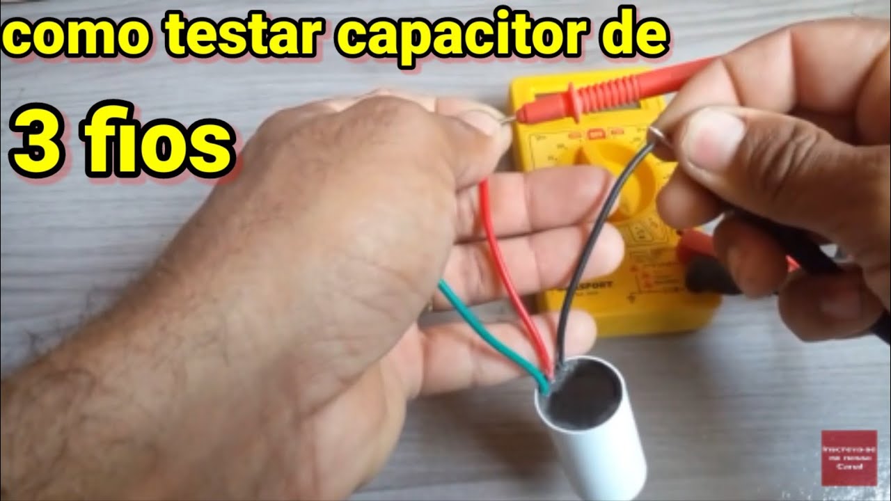 como testar capacitor de três fios, como testar capacitor com três fios, testar capacitor 3 fios;