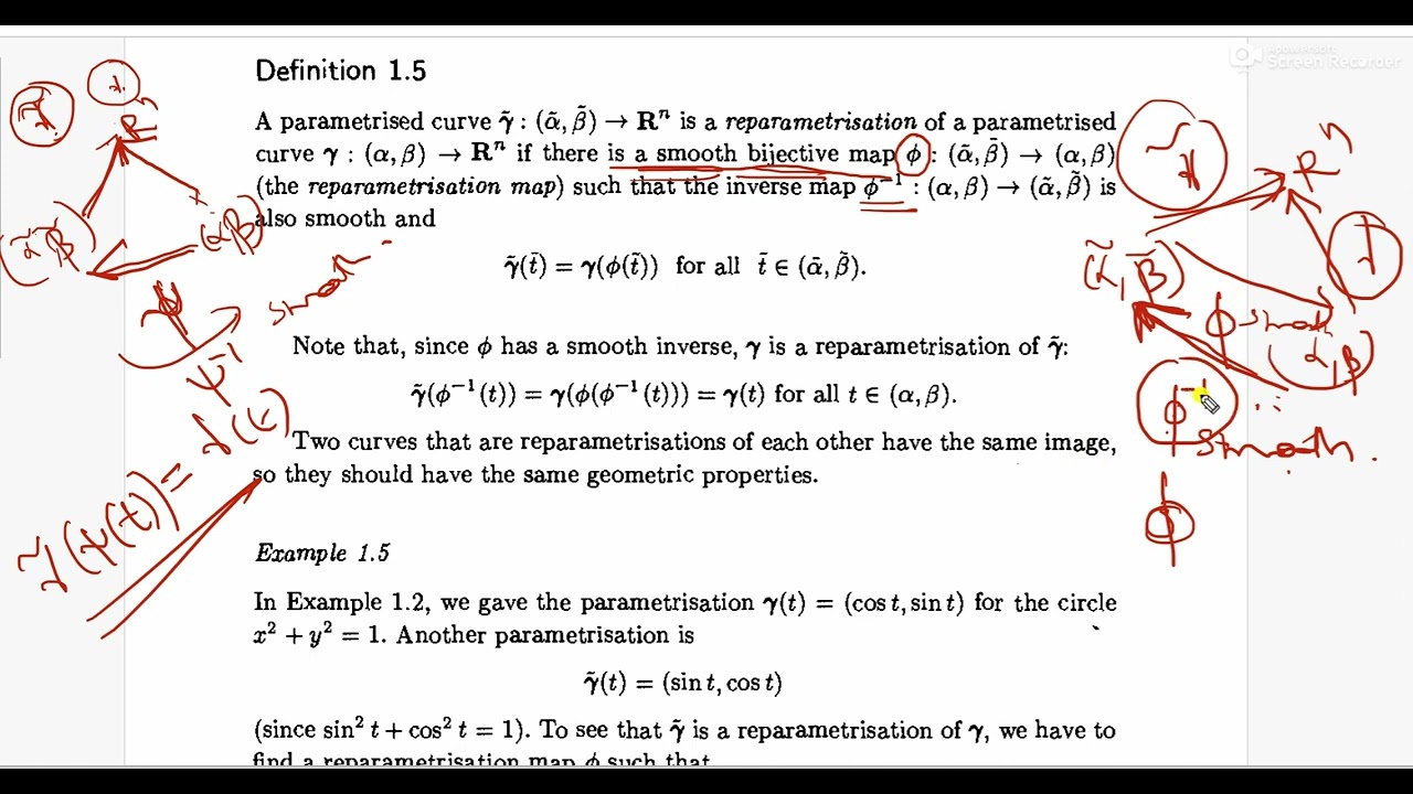 Page 13 -3MSc Unit speed,Reparametrization