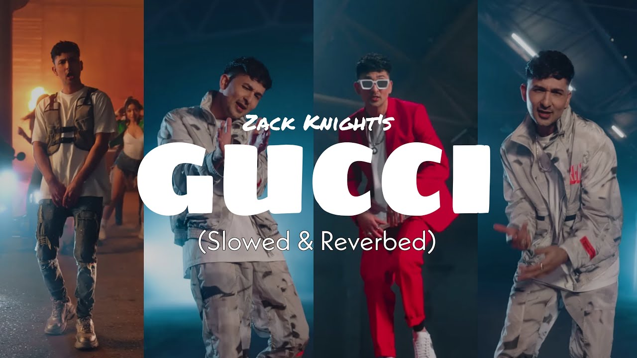 Zack Knight - Gucci (Slowed and Reverbed) | Lofi Instrumental 2022 | #gucci #lofimusic #zackknight