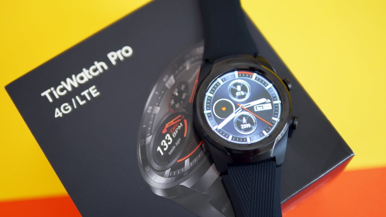 TicWatch Pro 4G / LTE Smart Watch (Deutsch) | Hochwertige Smart Watch im Test