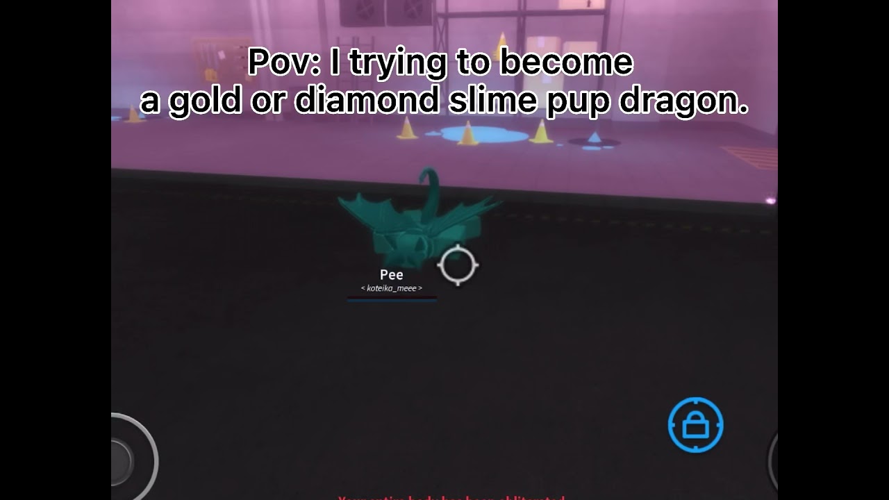 Diamond slime pup dragon..