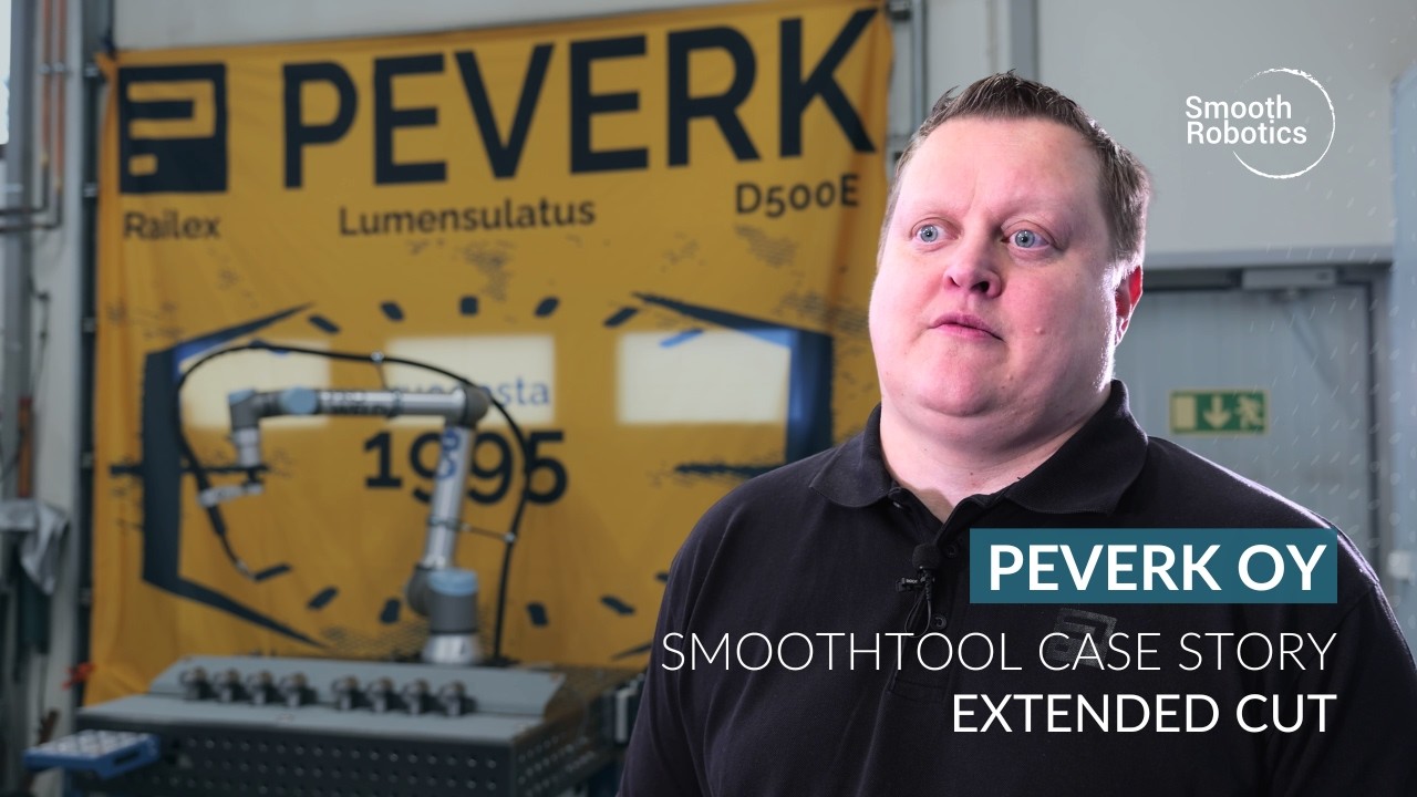 Peverk Oy: Innovating Railway Manufacturing with SmoothTool Cobot Welder (Finnish Extended cut)
