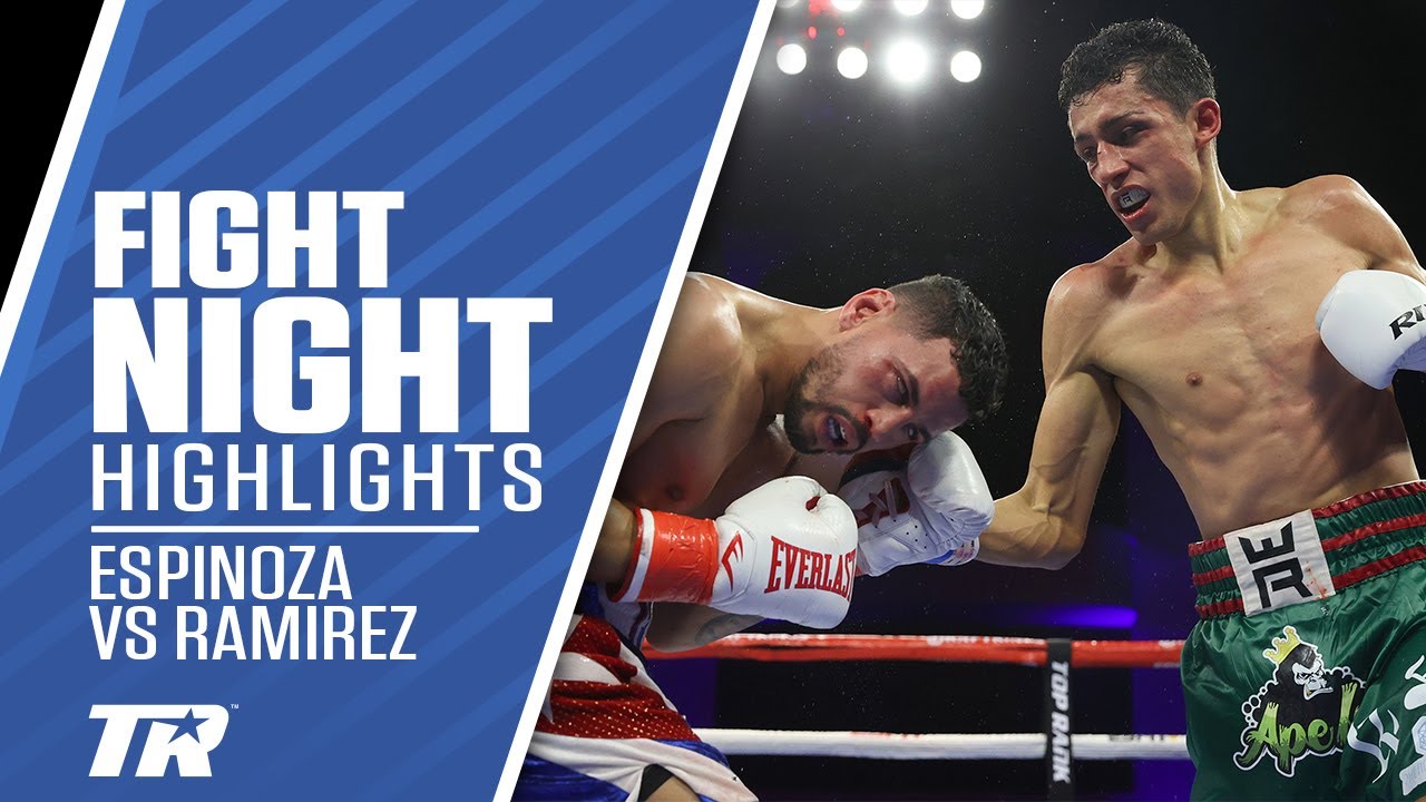 Rafael Espinoza Upsets Robeisy Ramirez To Win World Title In Fight Of the Year | FIGHT HIGHLIGHTS