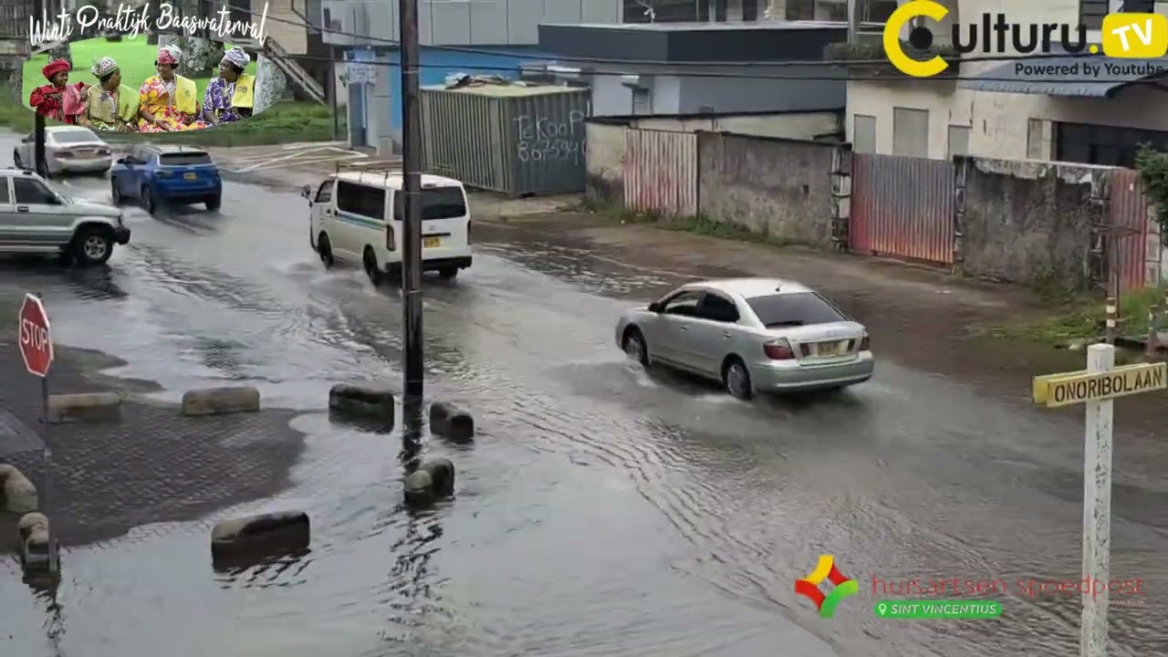 Suriname, Paramaribo en omgeving onderwater, hier het bewijs minister. Het maakt ze geen donder uit.