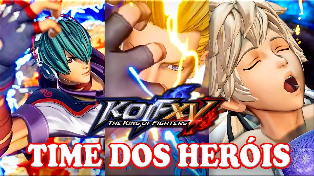 Benimaru - Shun'ei - Meitenkun - O Novo Hero Team do The King of Fighters XV