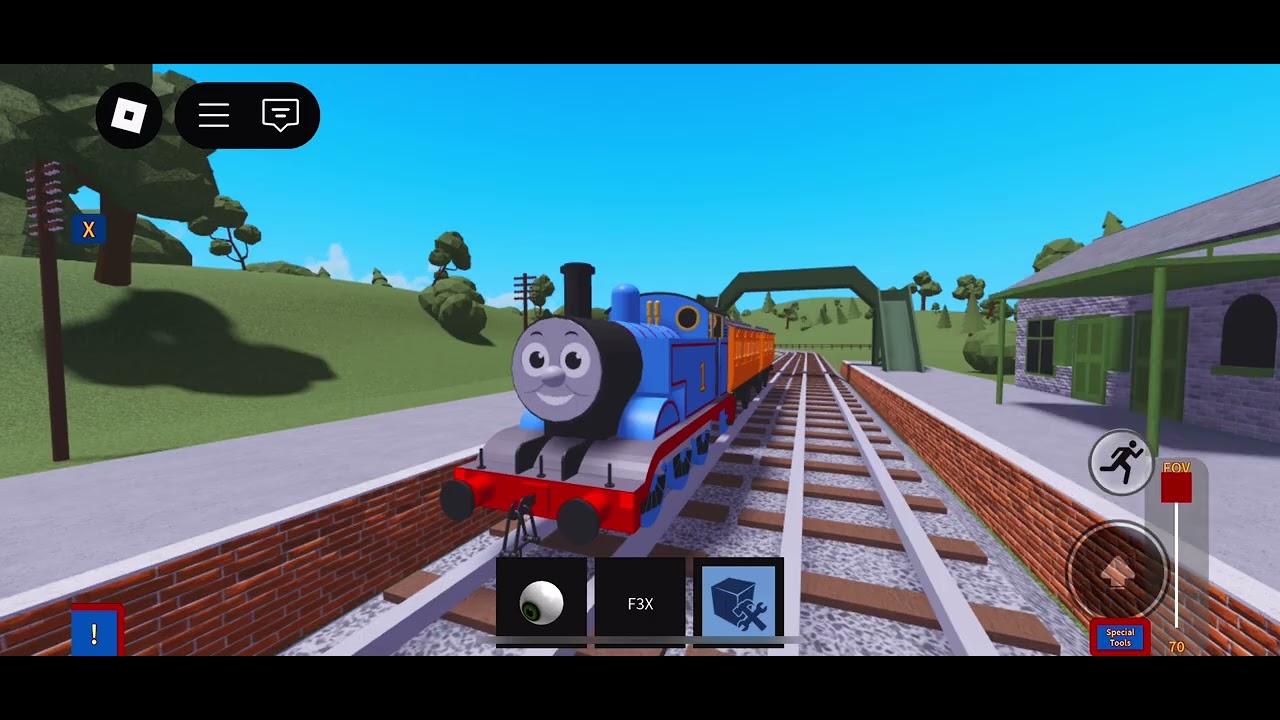 Thomas tanking his branch line ￼