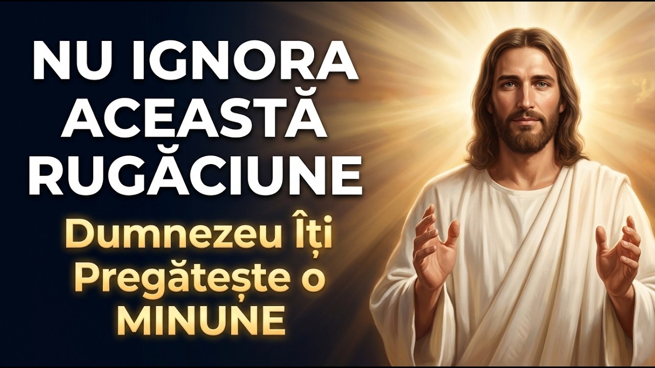 NU IGNORA ACEASTĂ RUGĂCIUNE – Dumnezeu Îți Pregătește o Minune ACUM