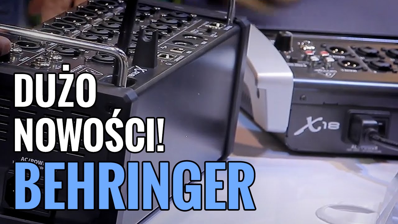 Behringer na targach Namm Show w USA - Dużo nowości!