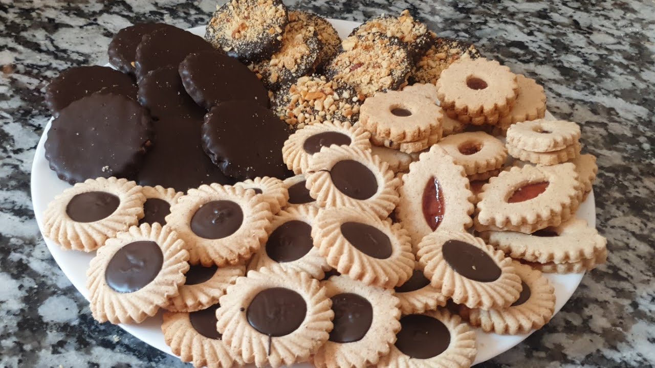 حلوى العيد 💕 صابلي بعدة أشكال بعجين واحد بدون غلوتين بدون دقيق مصنع اقتصادية في متناول الجميع