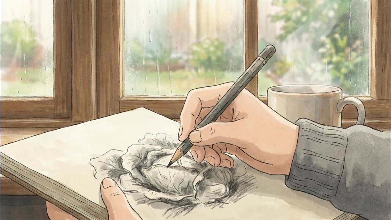 Whispers of Rain in the Country Cottage