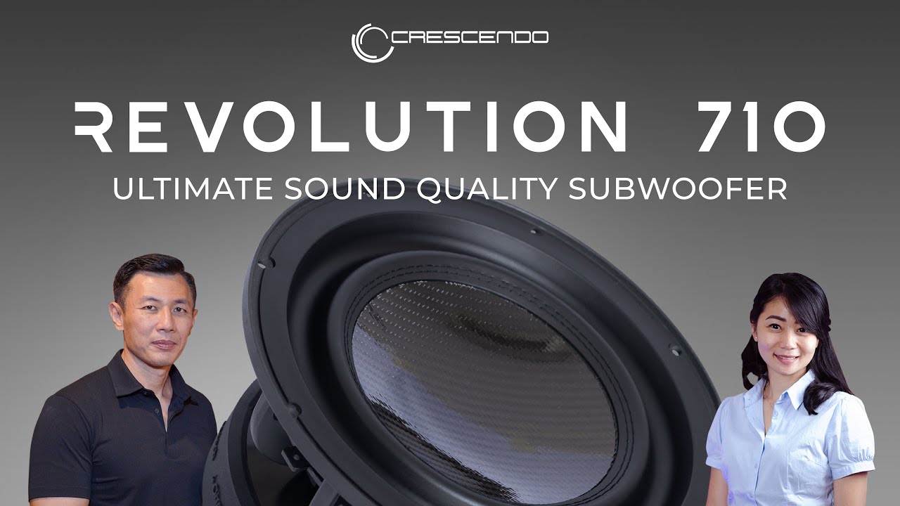 HIGH END SUBWOOFER CRESCENDO REVOLUTION 710