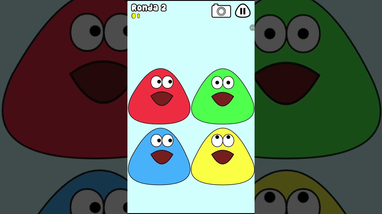 Jugando a la caca Pou💩👈😜