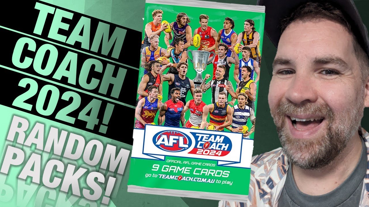 AFL  TeamCoach 2024 | Opening Random Packs!