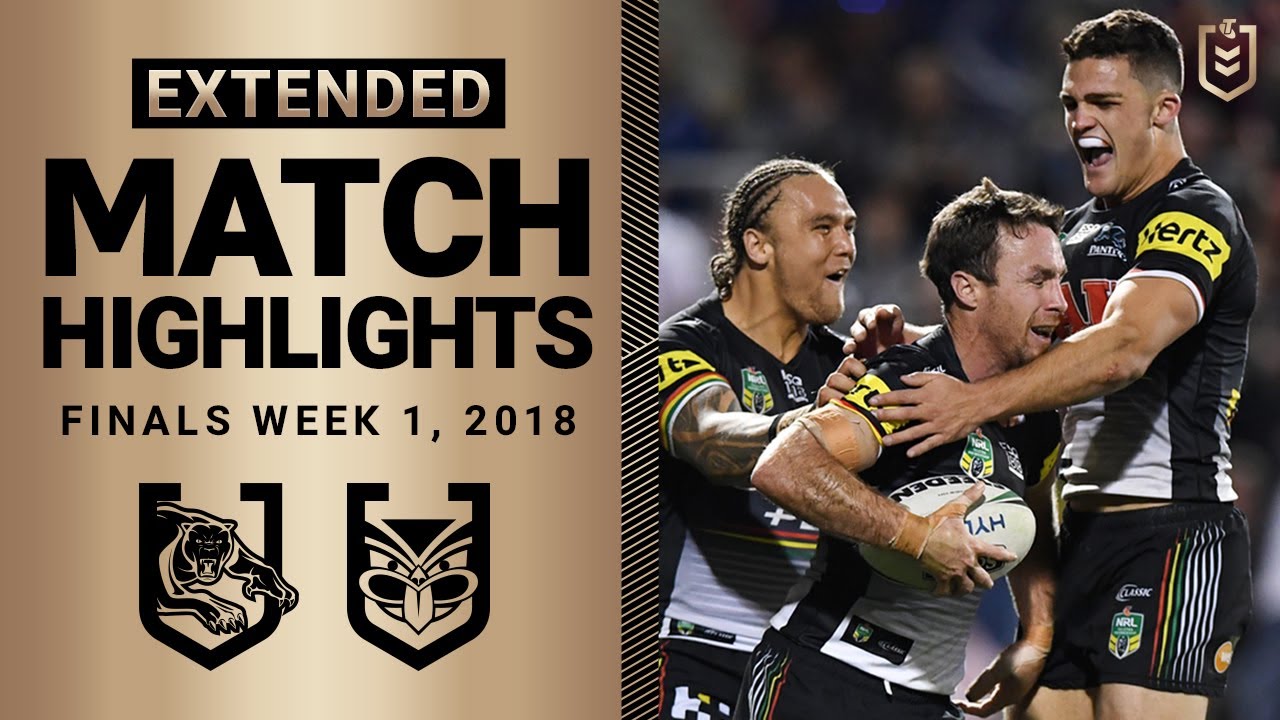 NRL Finals Flashback | Penrith Panthers v New Zealand Warriors | Finals Week 1, 2018