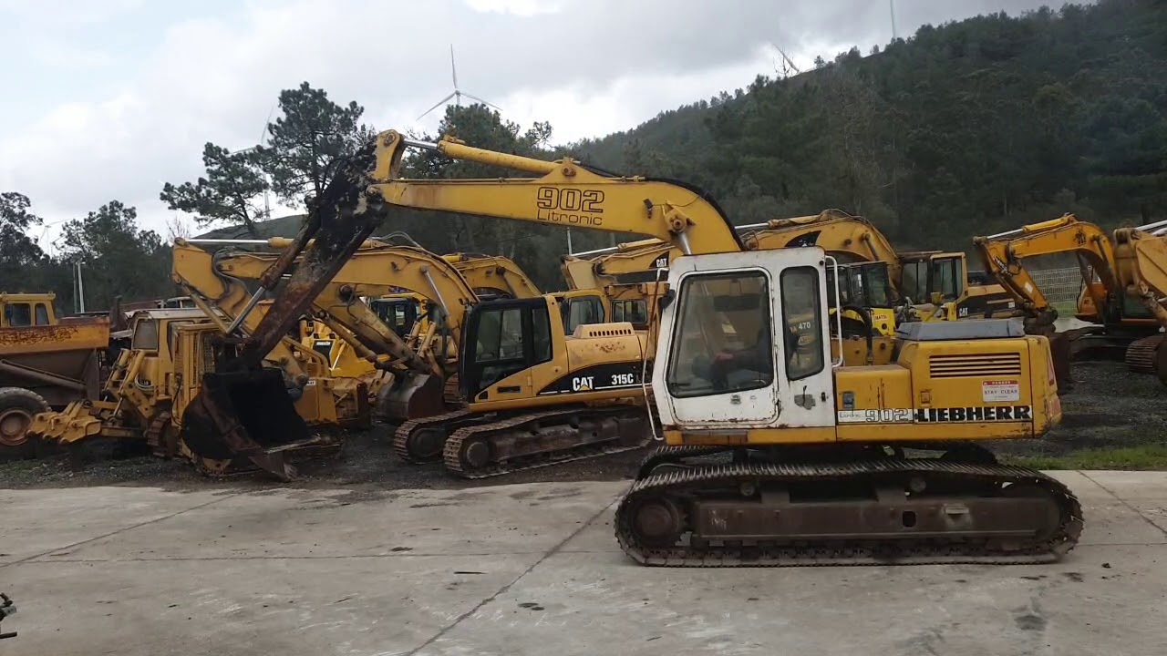 Escavadora Liebherr R902, vendida!