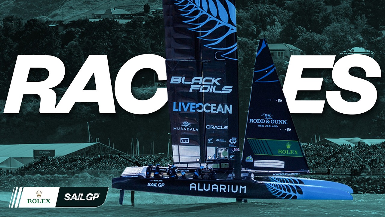 BEST RACES IN FULL!  | Most Incredible Races In New Zealand SO FAR! | SailGP
