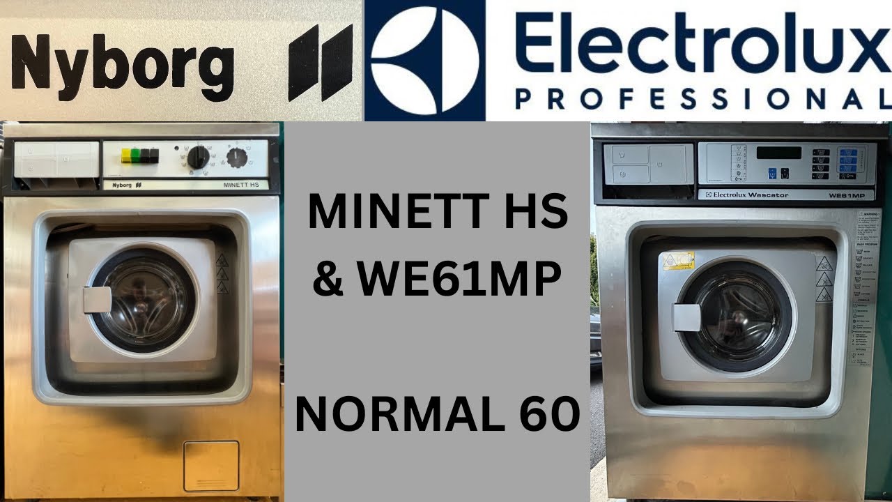 Wash Race - Electrolux WE61MP & Nyborg Minett HS - Normal 60