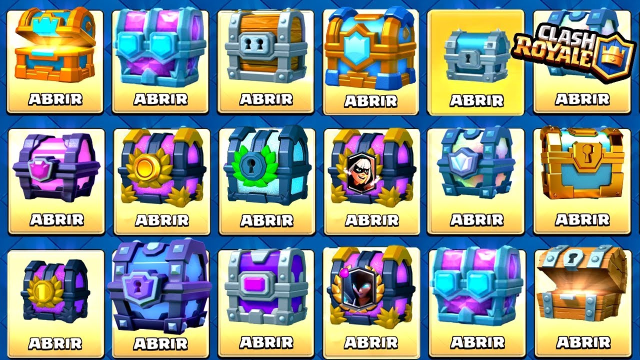 ¡ABRIENDO ABSOLUTAMENTE TODOS LOS COFRES DE CLASH ROYALE! - [BasiCH]