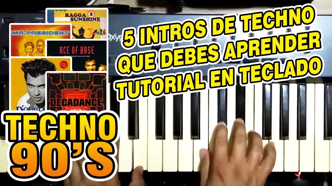5 INTROS DE TECHNO QUE DEBES APRENDER (TUTORIAL EN TECLADO)