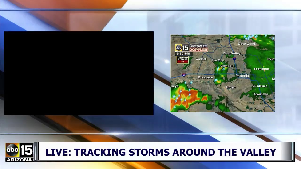 WATCH LIVE: Tracking monsoon storms in Phoenix, Arizona