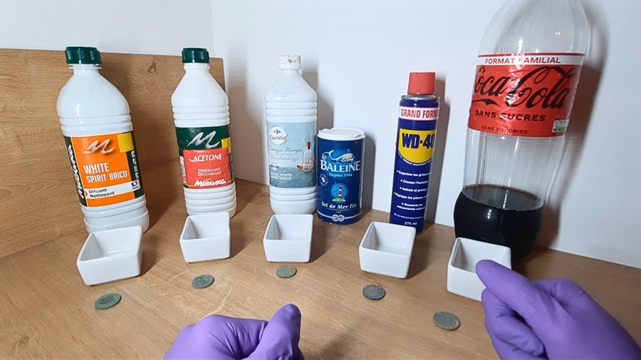 Quel produit utiliser pour Nettoyer une Pièce de Monnaie