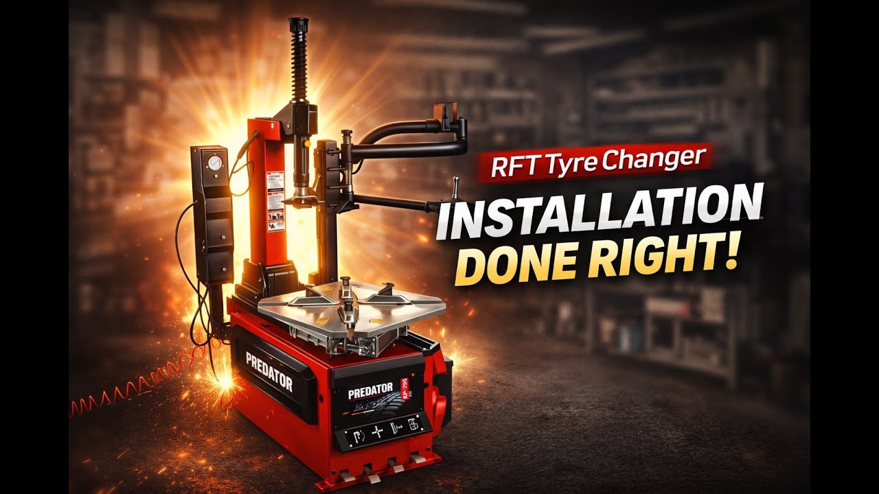RFT Tyre Changer Installation At Hosur KP-795