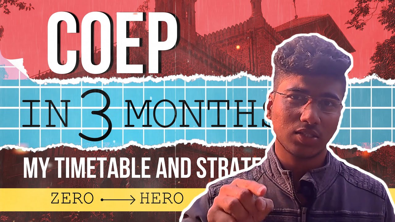 Follow this  STRATEGY TO GET COEP in 3 Months | MHT CET  #coep #college  #cet #mhtcet