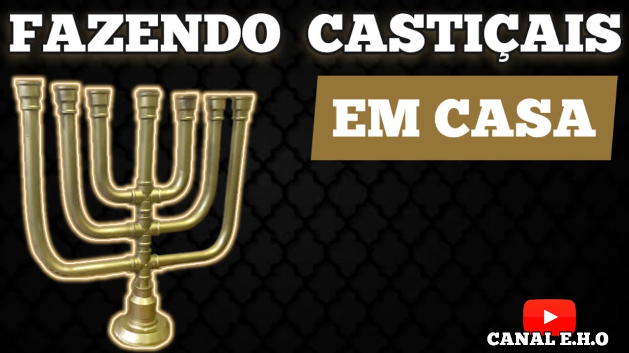 Aprenda fazer CASTIÇAIS em casa (Simples & Rapido)