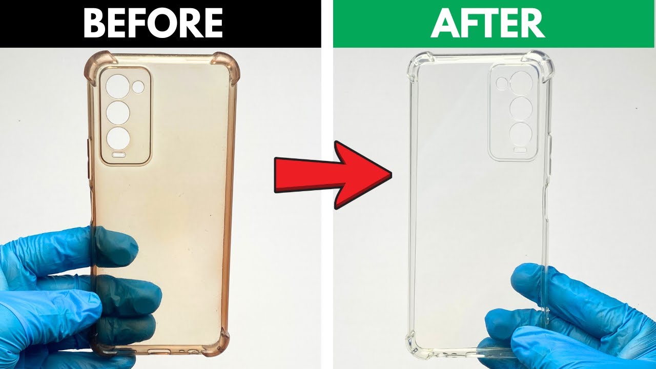 How to Clean a Yellow Phone Case Using Vinegar & Baking Soda