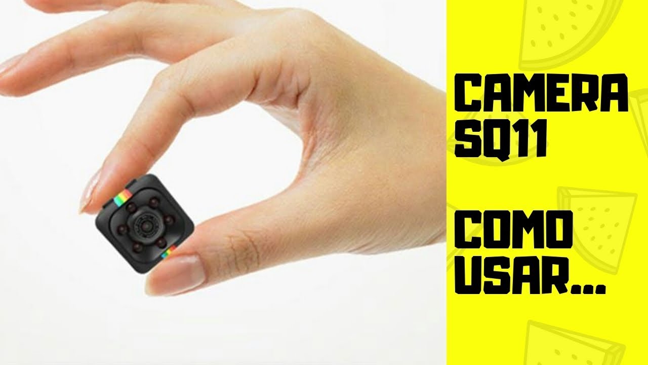 MINI CAMERA SQ11 COMO USAR DICAS