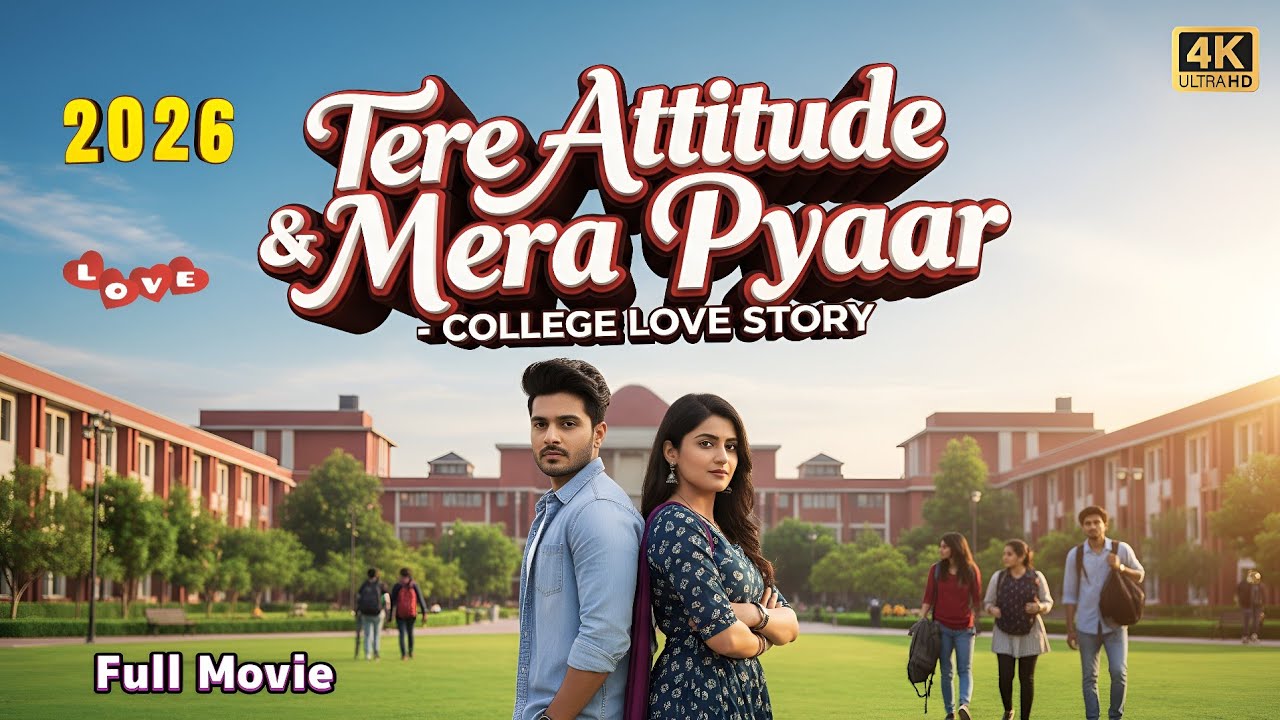 Tere Attitude Aur Mera Pyar Full Love Story 2026 | College Love Story Movie 2026 | Love Story Movie