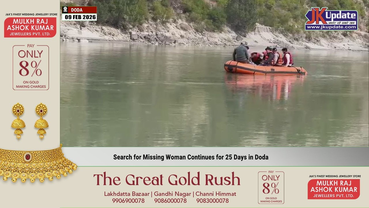Search for Missing Woman Continues for 25 Days in Doda