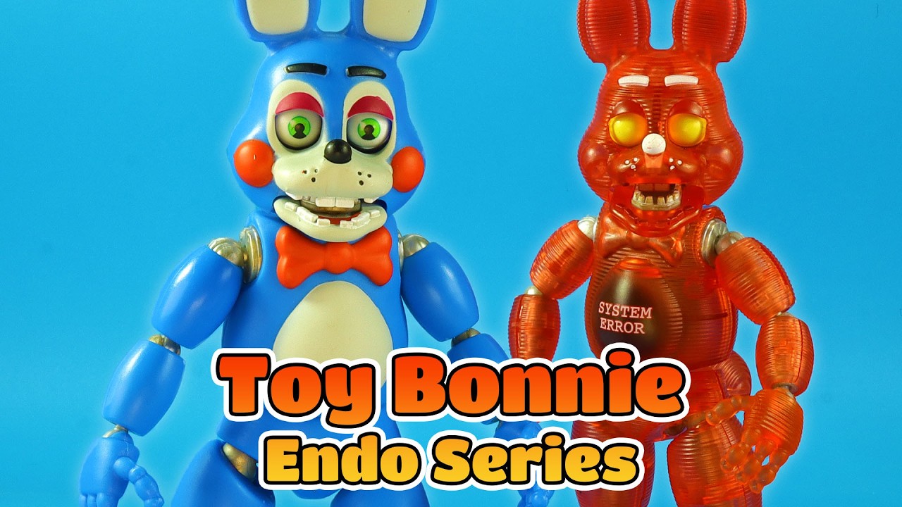 Обзор фигурок Эндо из серии FNAF: Бонни